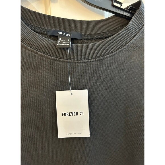 Forever 21 Drop Shoulder Sweatshirt - Picture 3 of 5